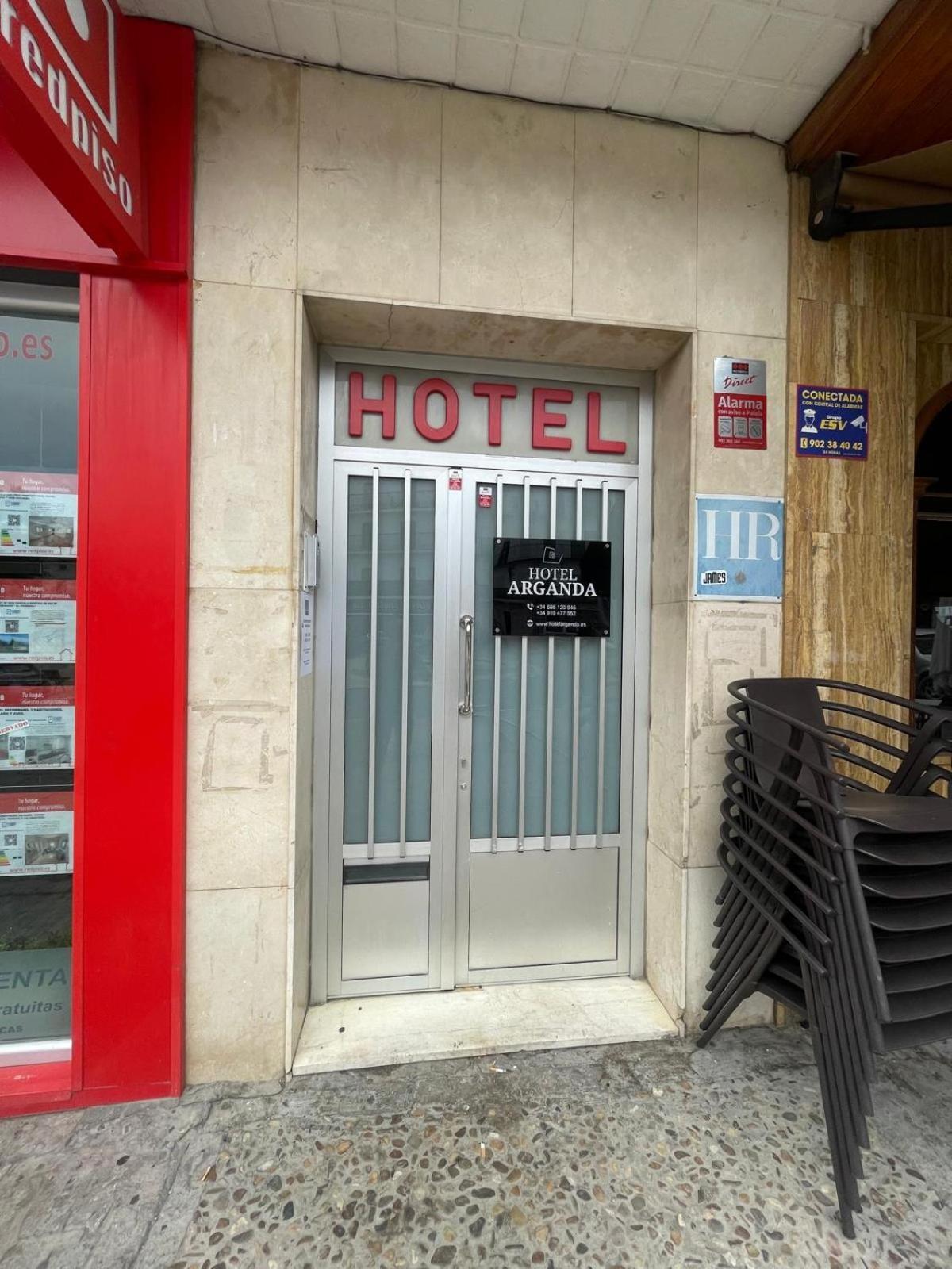 Hotel Arganda Arganda Del Rey Esterno foto